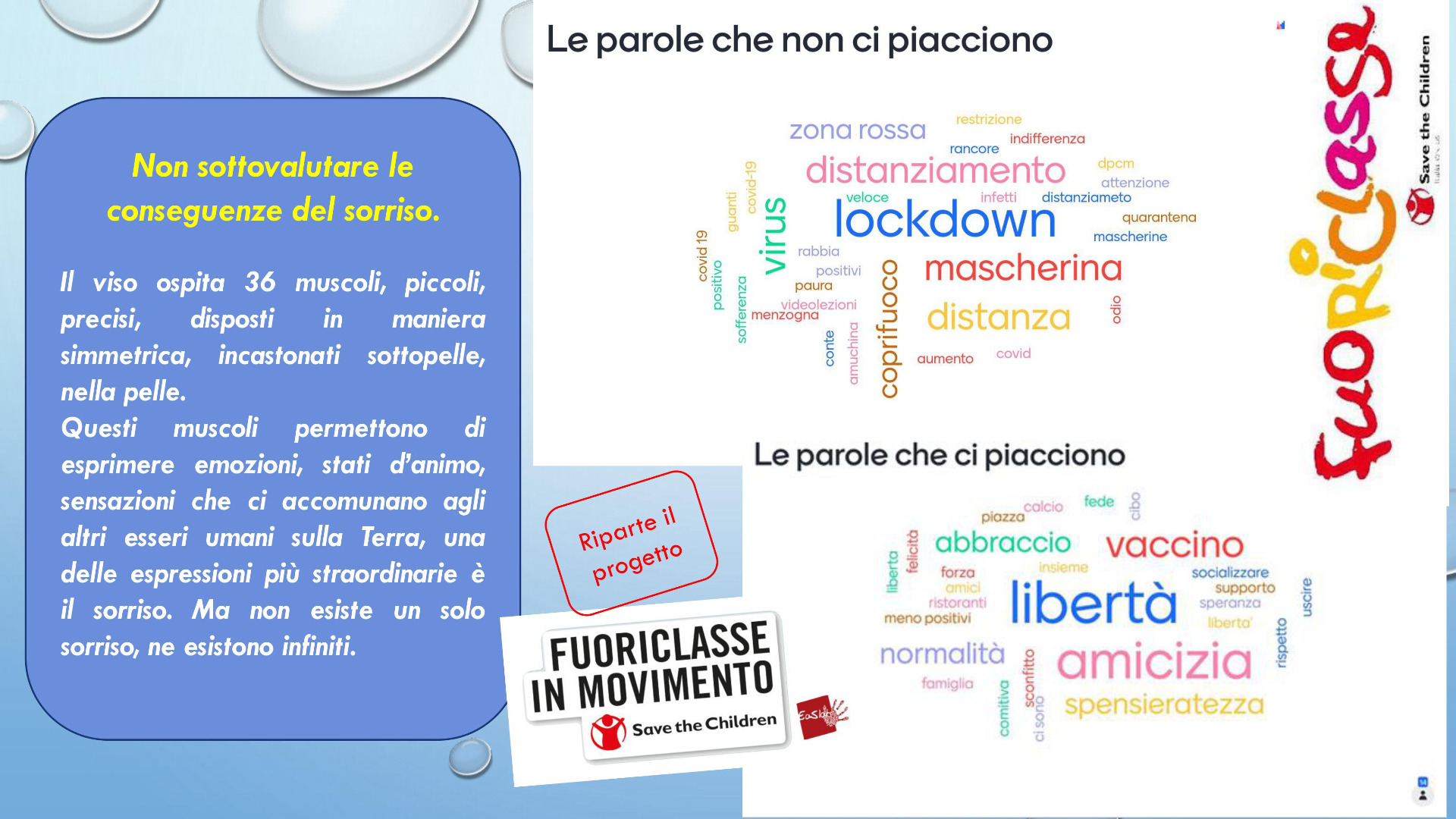 Riparte Fuoriclasse in movimento in collaborazione con Save the Children  - Anno scolastico 2020/2021