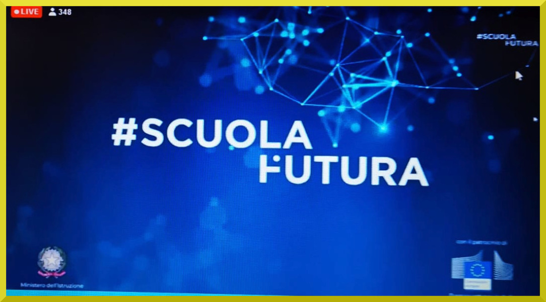 dal 18 al 20 maggio 2020 La Russo partecipa a tre giorni di dibattiti, confronti e gare sulla scuola del futuro, quella immaginata, desiderata e progettata dai suoi principali fruitori: gli studenti. 